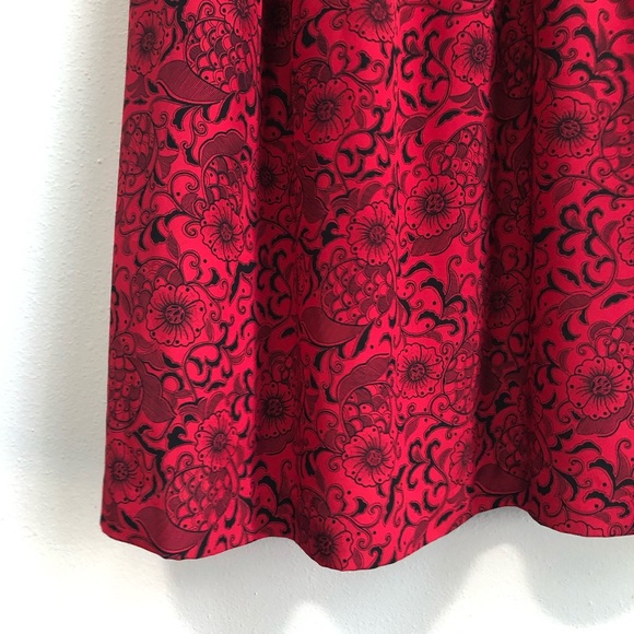 80’s vintage floral skirt - Picture 7 of 12